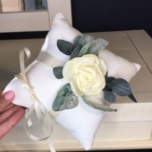 Ring Bearer Wedding Pillow